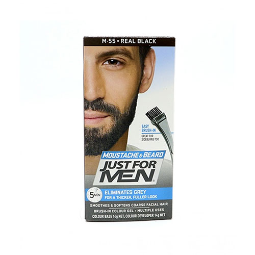 Just For Men Brush-In Colour Gel Real Black (M-55)