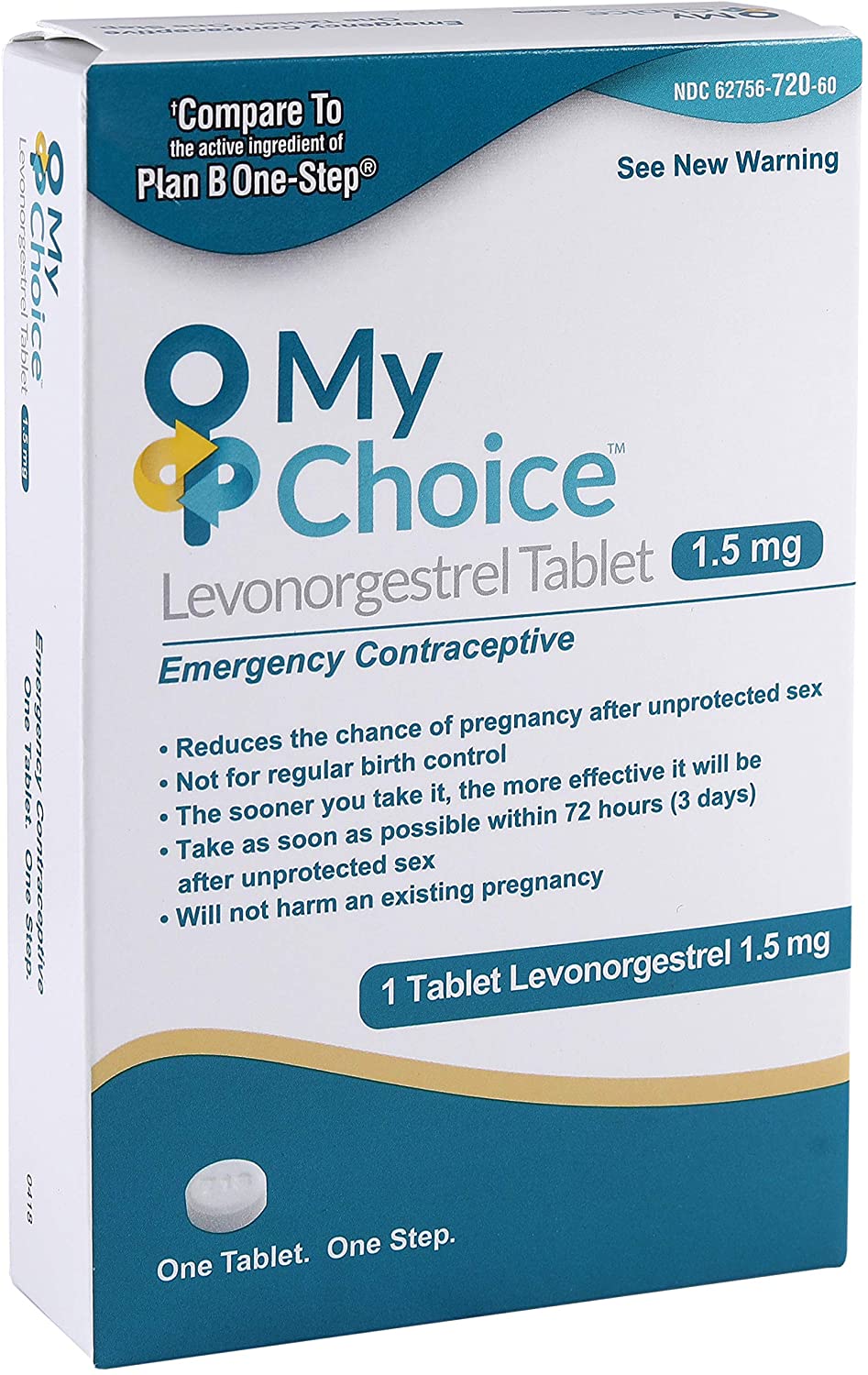 My Choice Emergency Contraceptive 1 Tablet