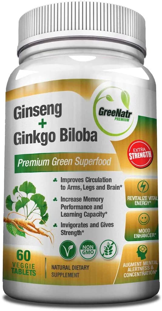 Panax Ginseng + Ginkgo Biloba Tablets