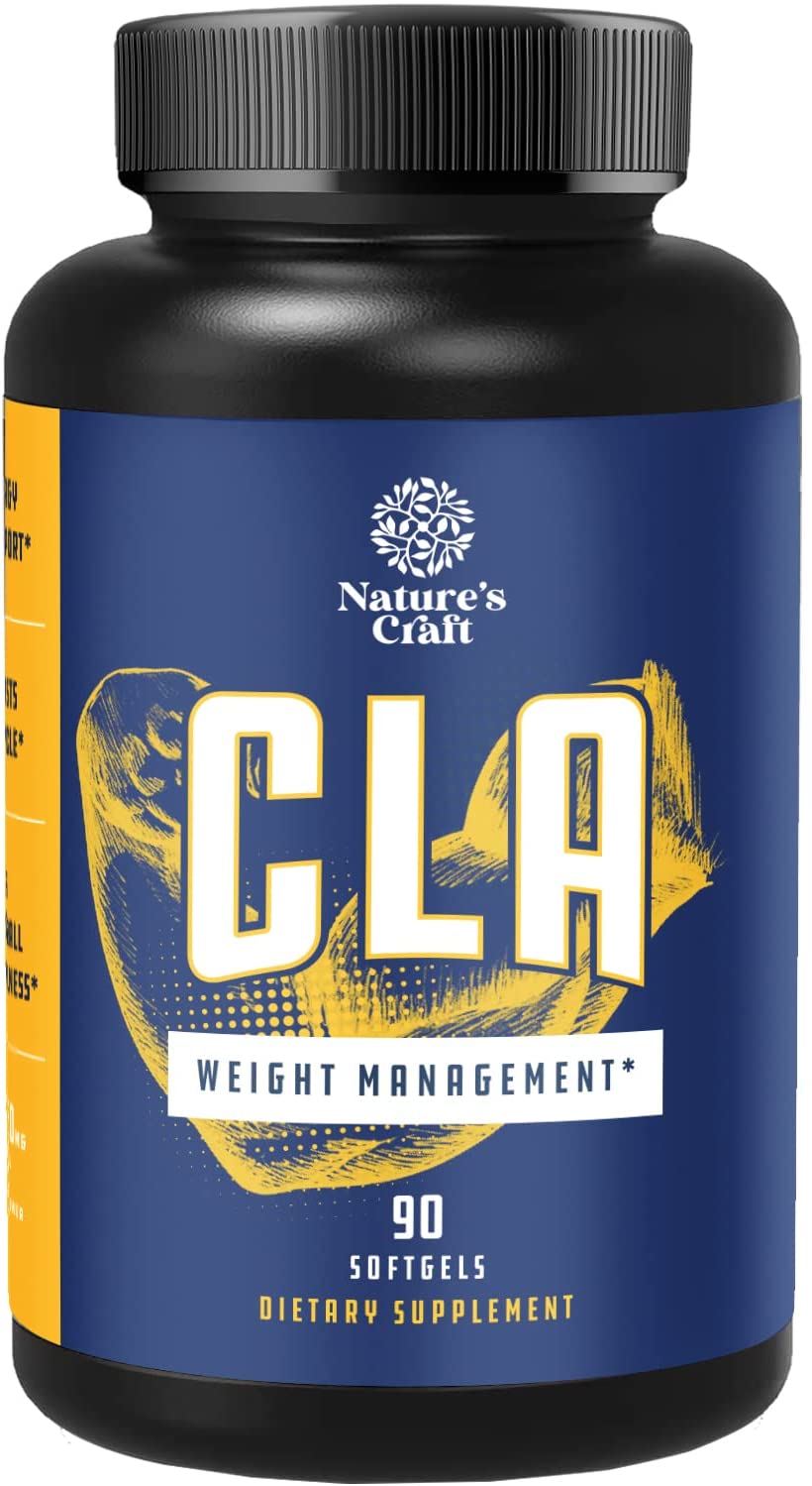 CLA Diet Weight Loss Pills for Women and Men with Pure Conjugated