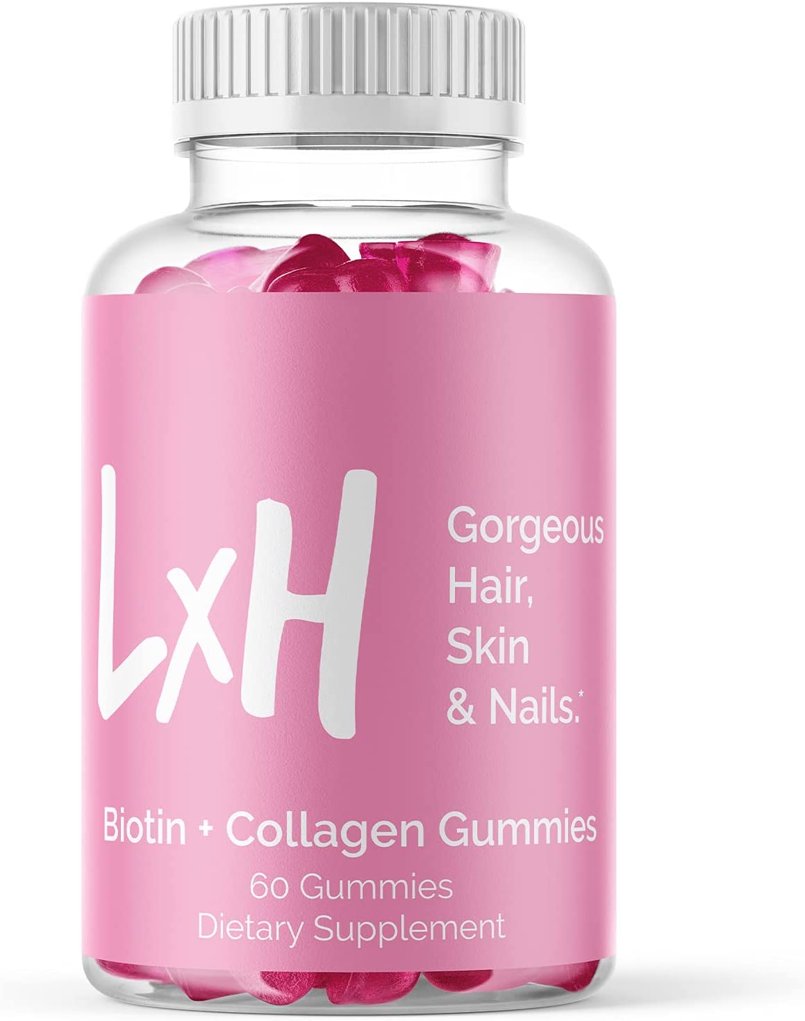 LxH Hair Skin and Nails Vitamins Biotin Gummies