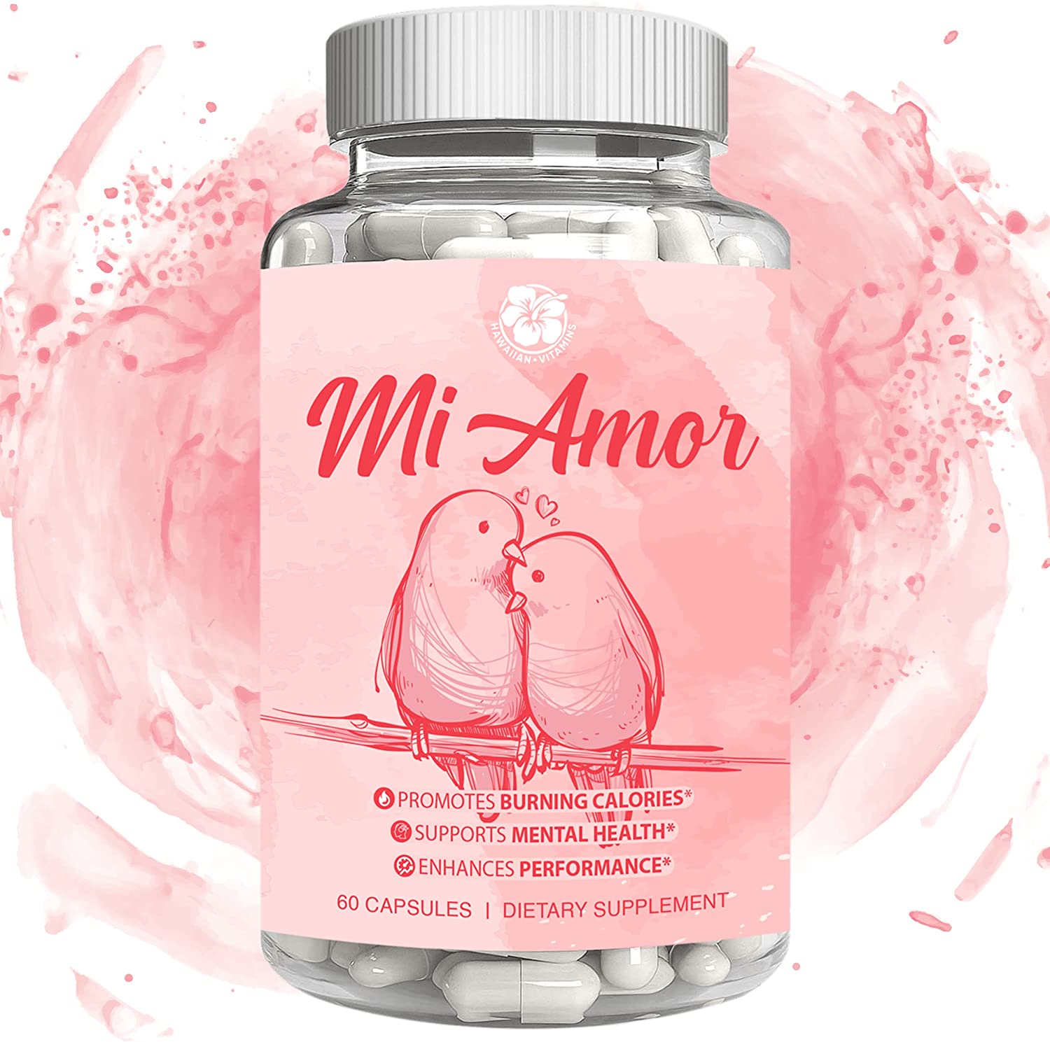 Mi Amor Natural Female Supplement | Energy & Hormone Balance for Women | Supports Intimacy & Increases Desire