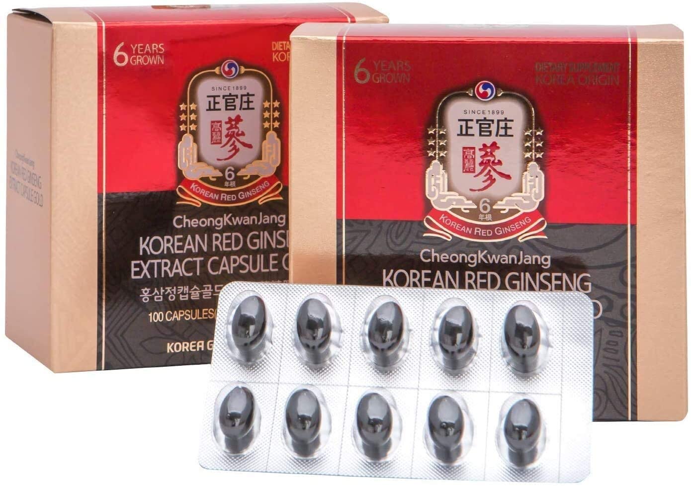 Korean Red Ginseng Extract Capsule 