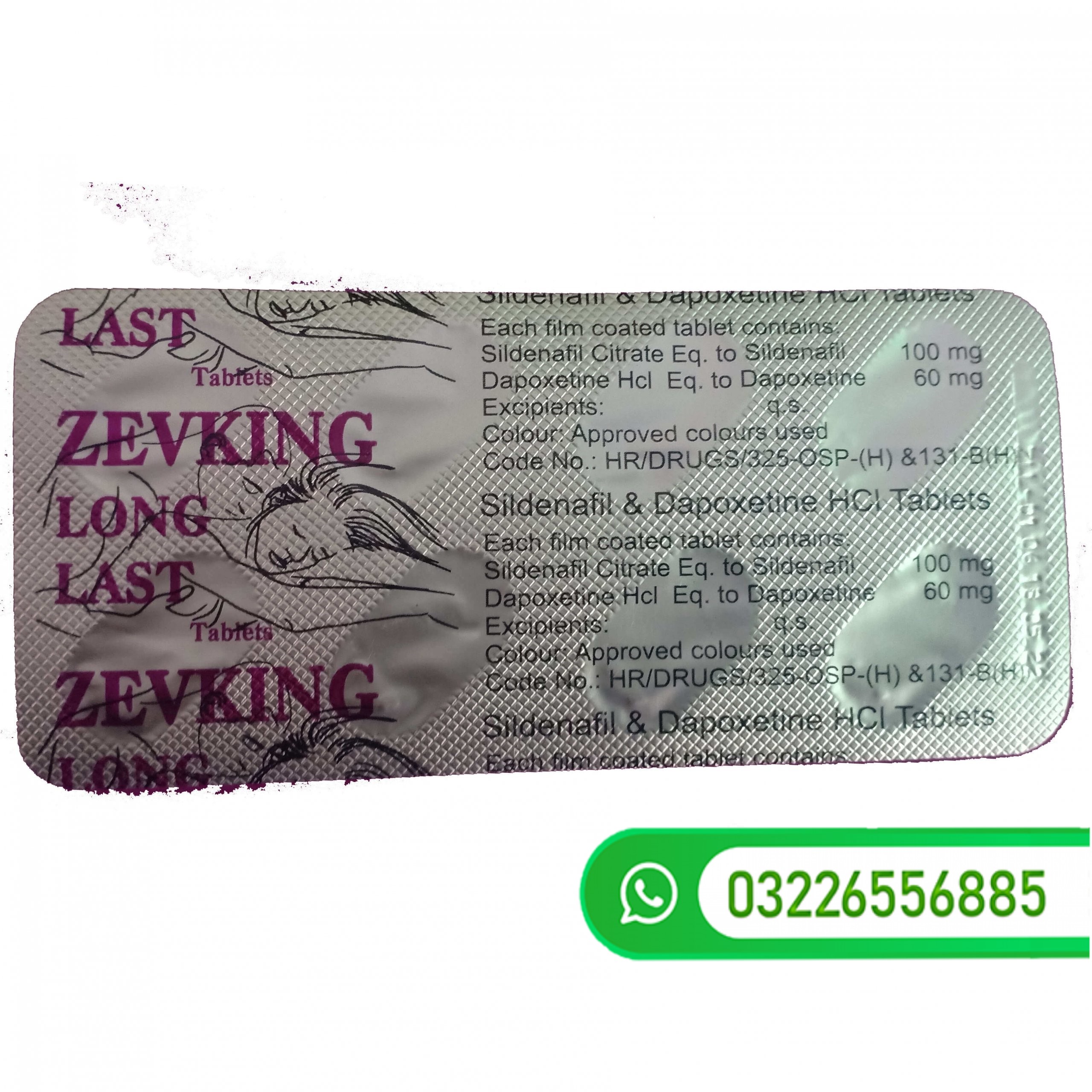 Zevking Long Last Tablets