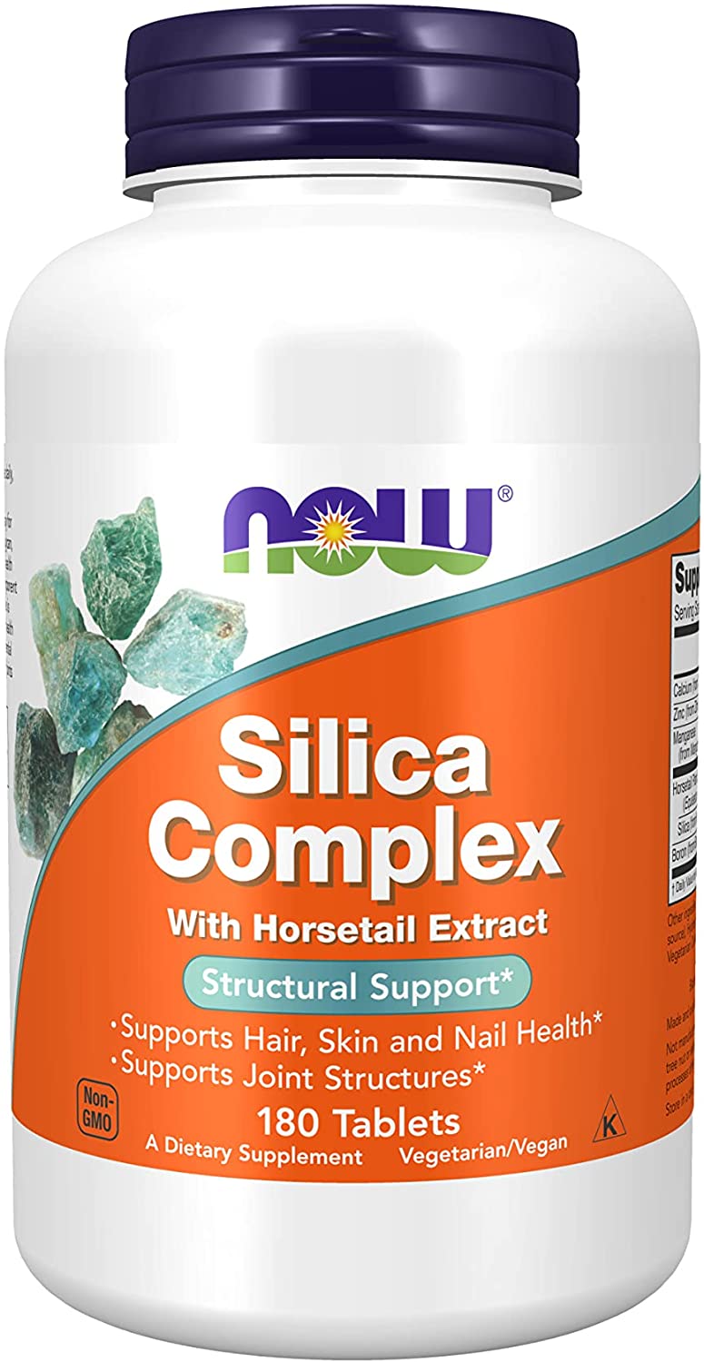 NOW Supplements, Silica Complex with Horsetail Extract