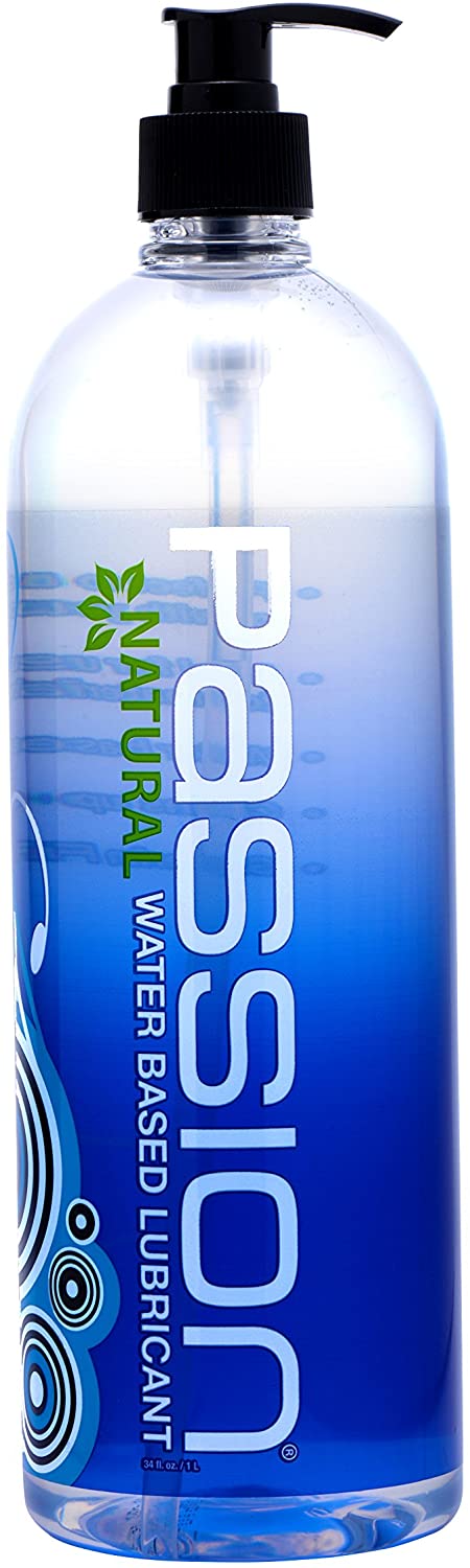 Passion Natural Water-Based Lubricant - 34 oz