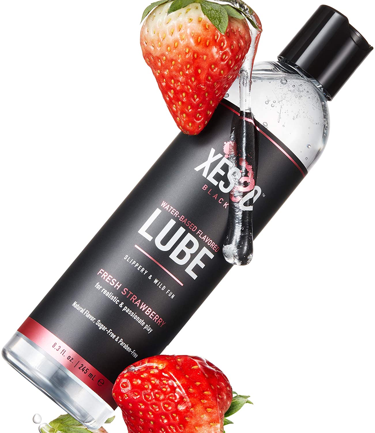 Strawberry Flavored Water Based Lube for Men