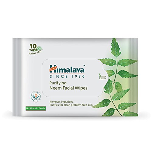 Himalaya Purifying Neem Facial Wipes, 25 Count