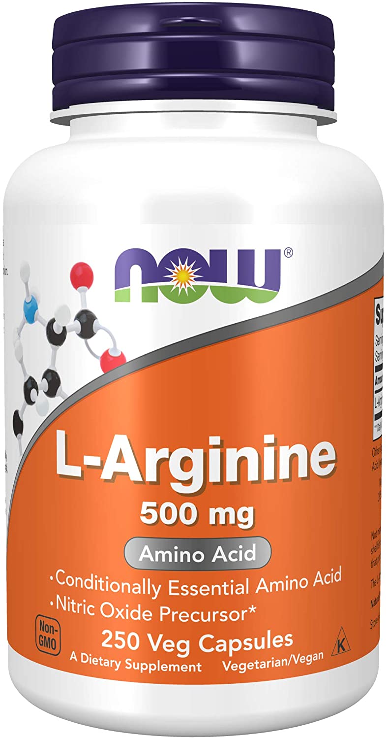 Now Foods Supplements, L-Arginine 500 mg