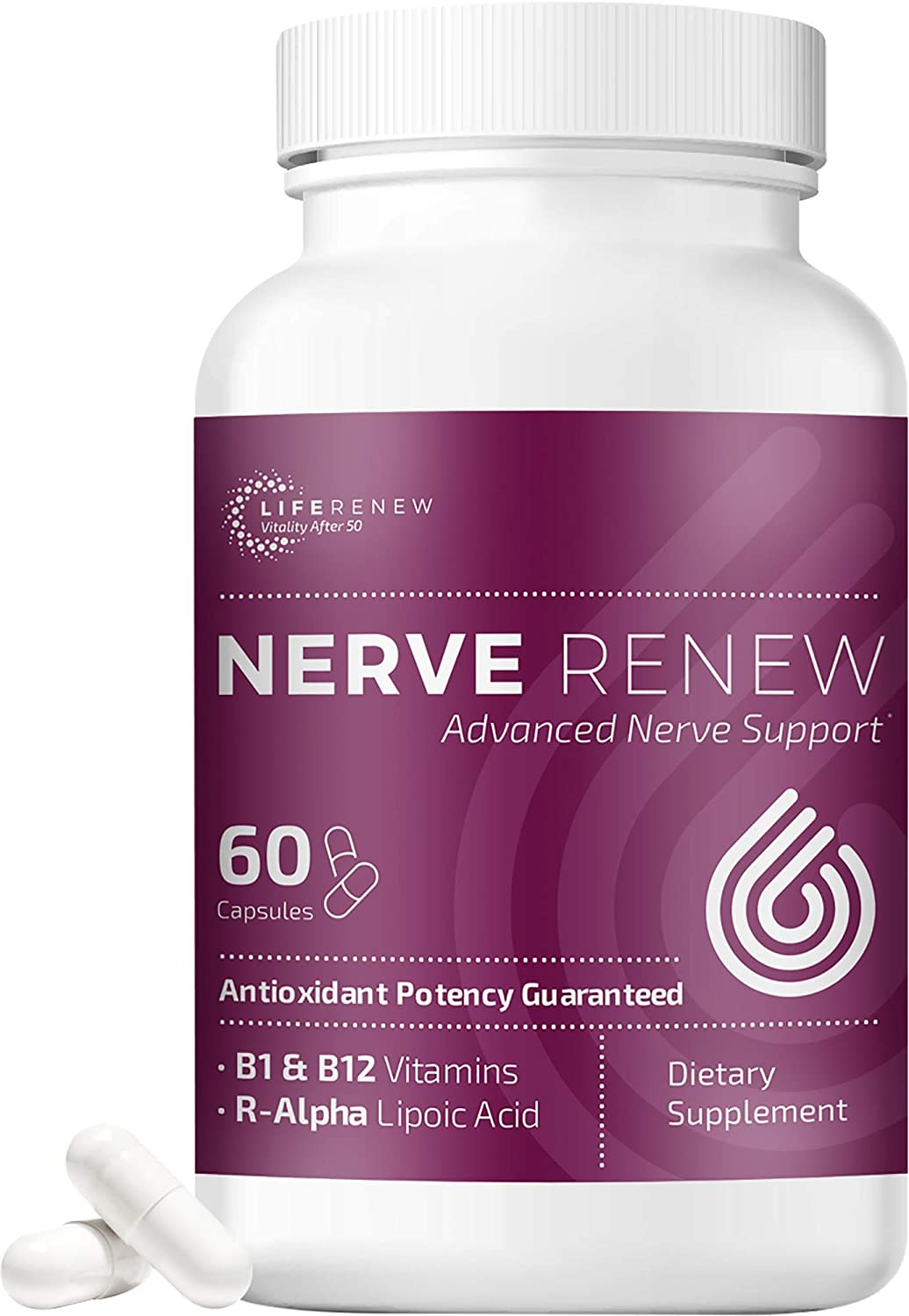 Life Renew: Nerve Renew Advanced Nerve Support - Alternative Nerve Pain Relief with Alpha Lipoic Acid