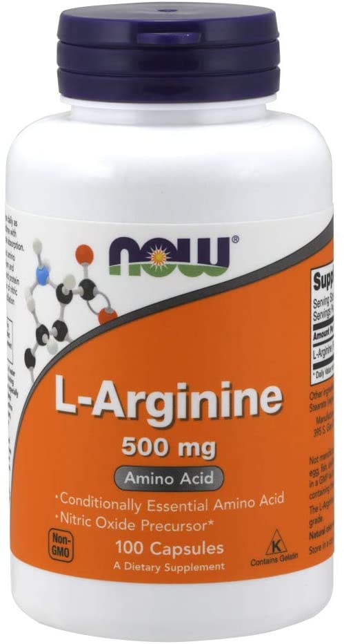 NOW Supplements, L-Arginine 500 mg,