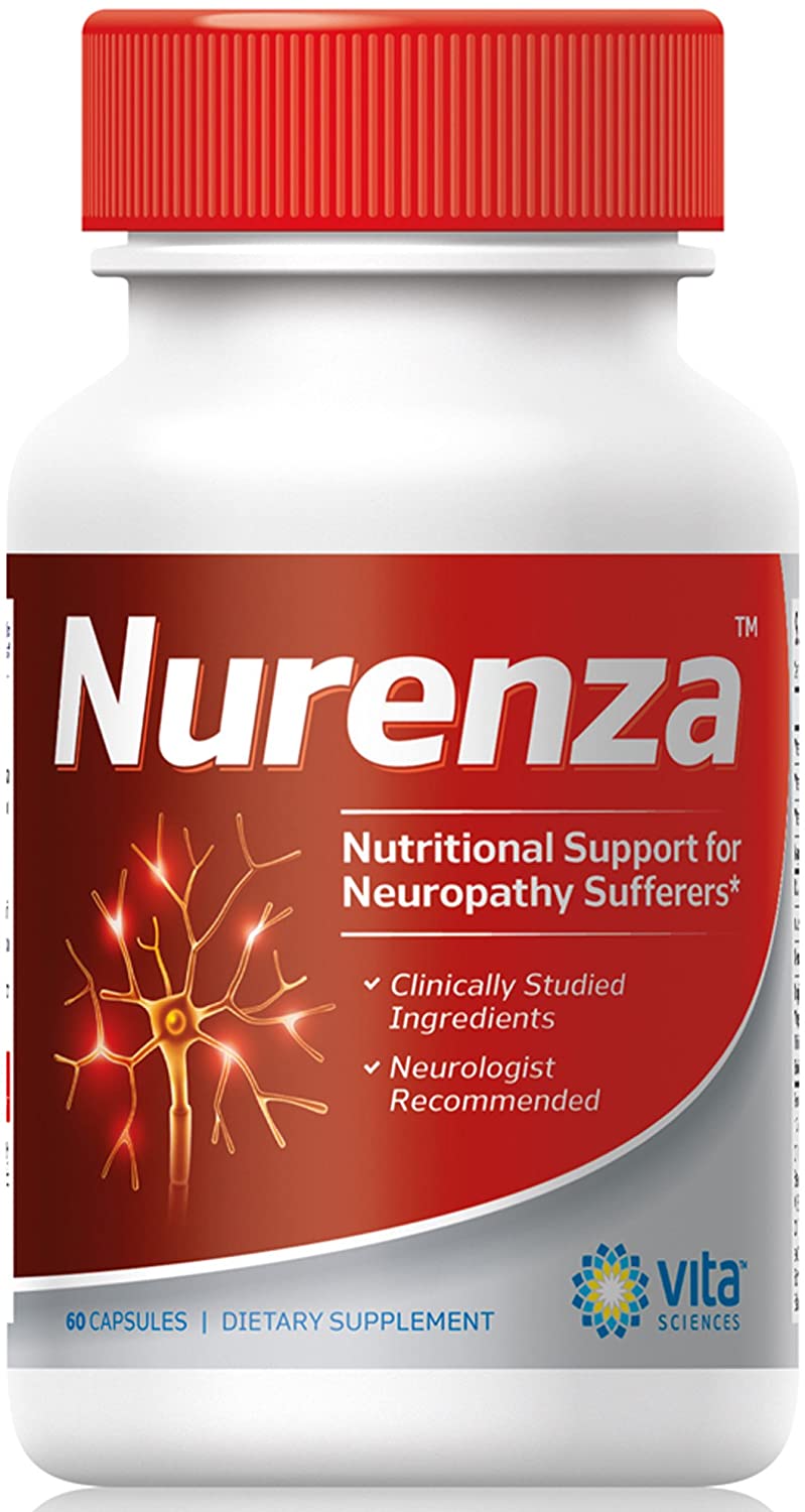 Neuropathy Supplement Nerve Pain Relief Natural R-ALA Form 10x Strength, NOT Synthetic 