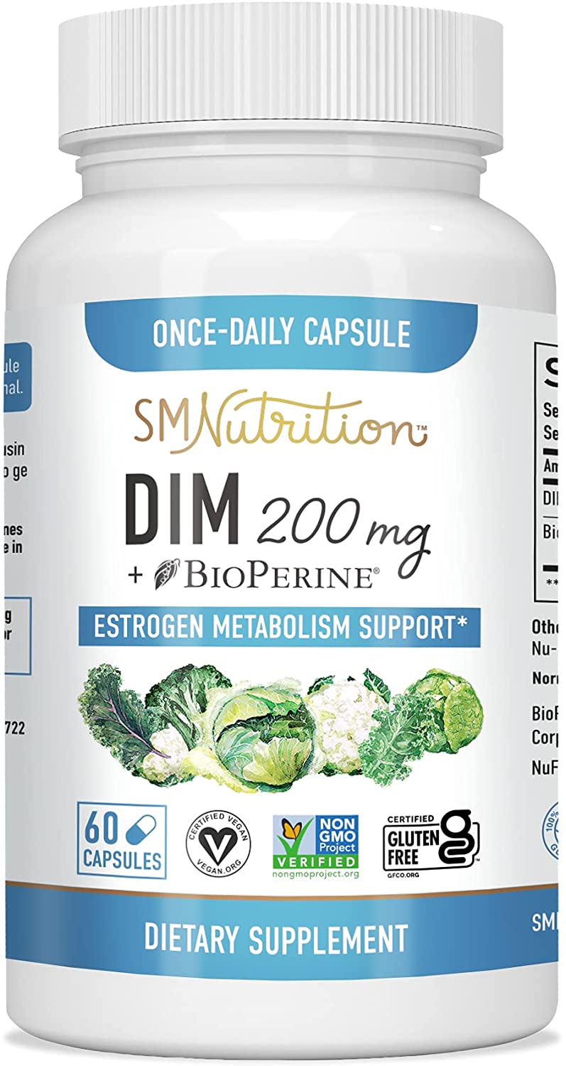 DIM Supplement 200mg - DIM Diindolylmethane Plus