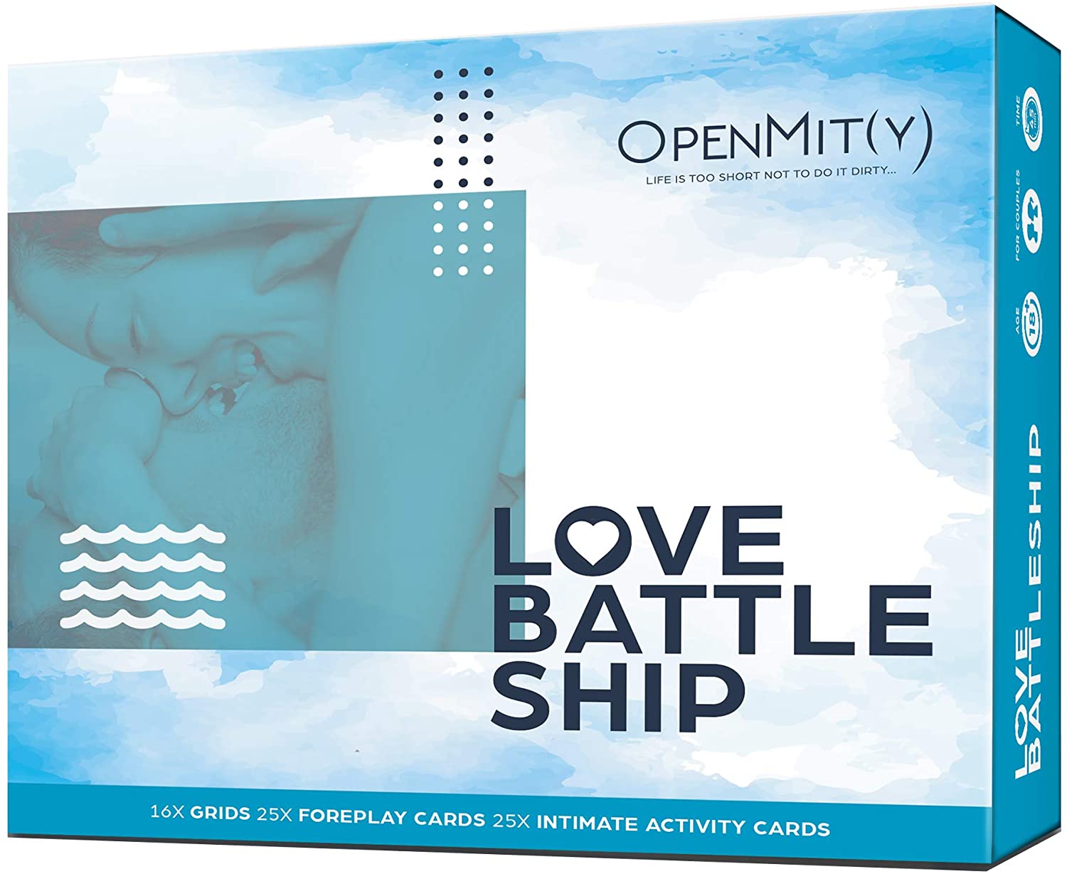 OpenMity Love Battleship - Fun & Romantic Couple Bedroom Game,