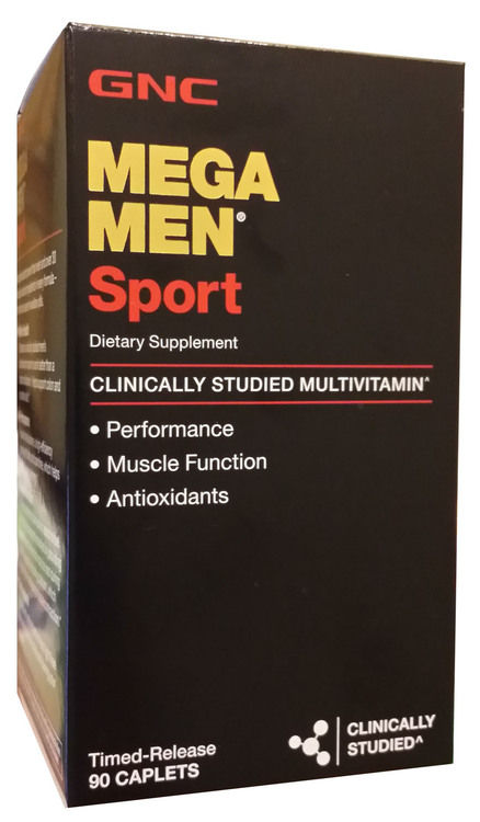 GNC Mega Men Sport 90 Caplets Price In Pakistan | Free Delivery