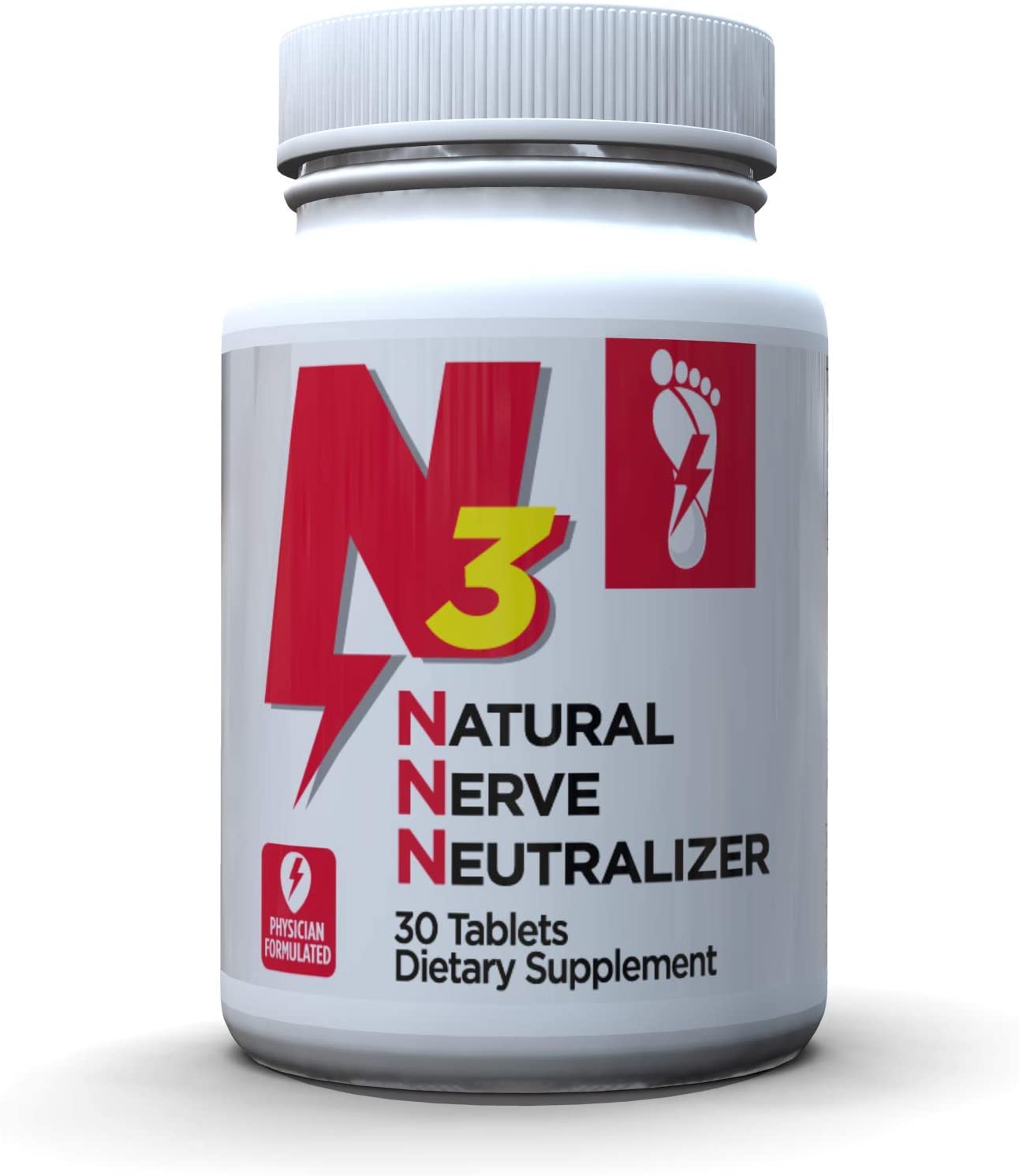 N3 Natural Nerve Neutralizer (30 Tablets) - Pain Relief 