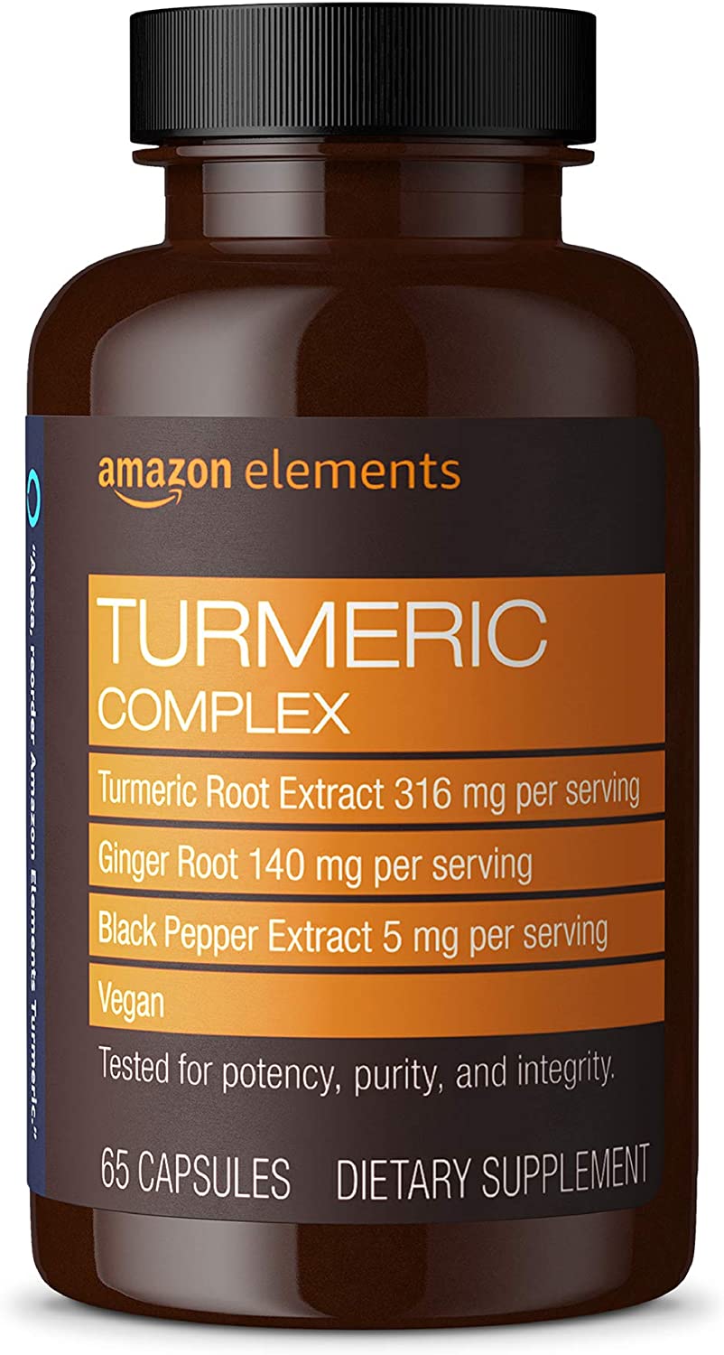 316 mg Curcumin, 140 mg Ginger, 5 mg Black Pepper - Joint & Immune System