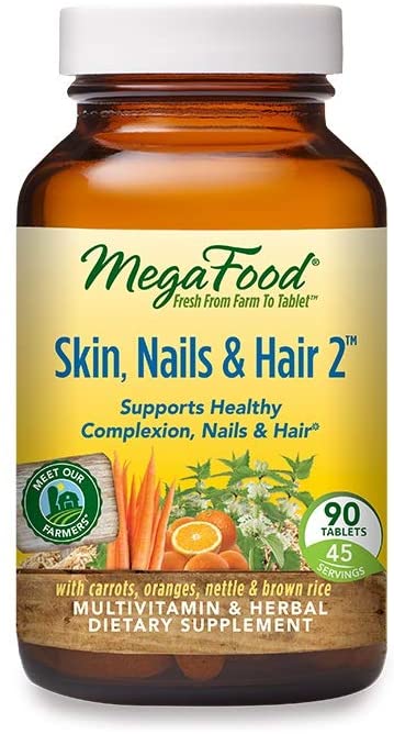 MegaFood, Skin, Nails & Hair 2, Supports Healthy Complexion, Nails & Hair