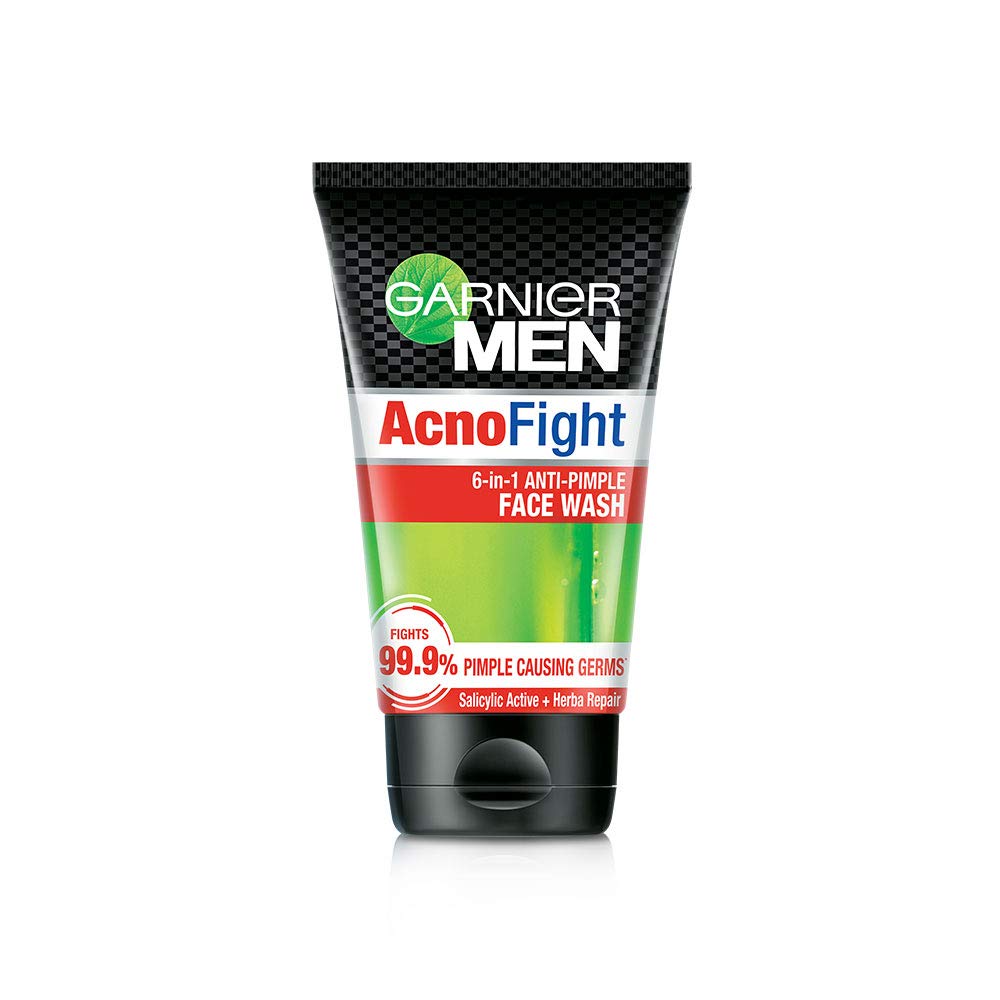 Garnier Men Acno Fight Anti-Pimple Facewash Made in USA