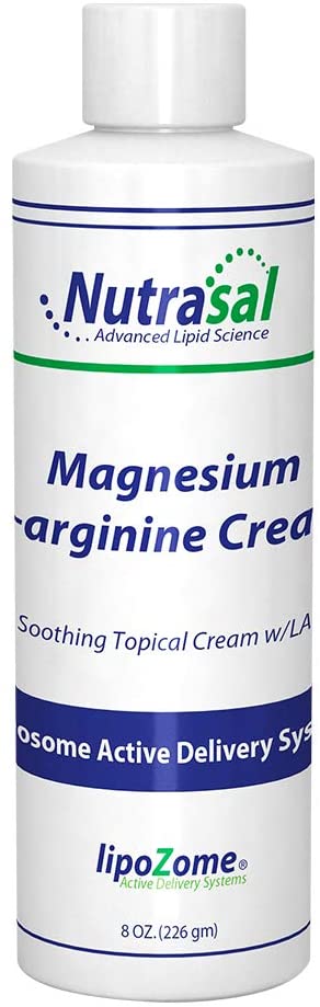 Nutrasal Magnesium L-Arginine Cream - 8oz