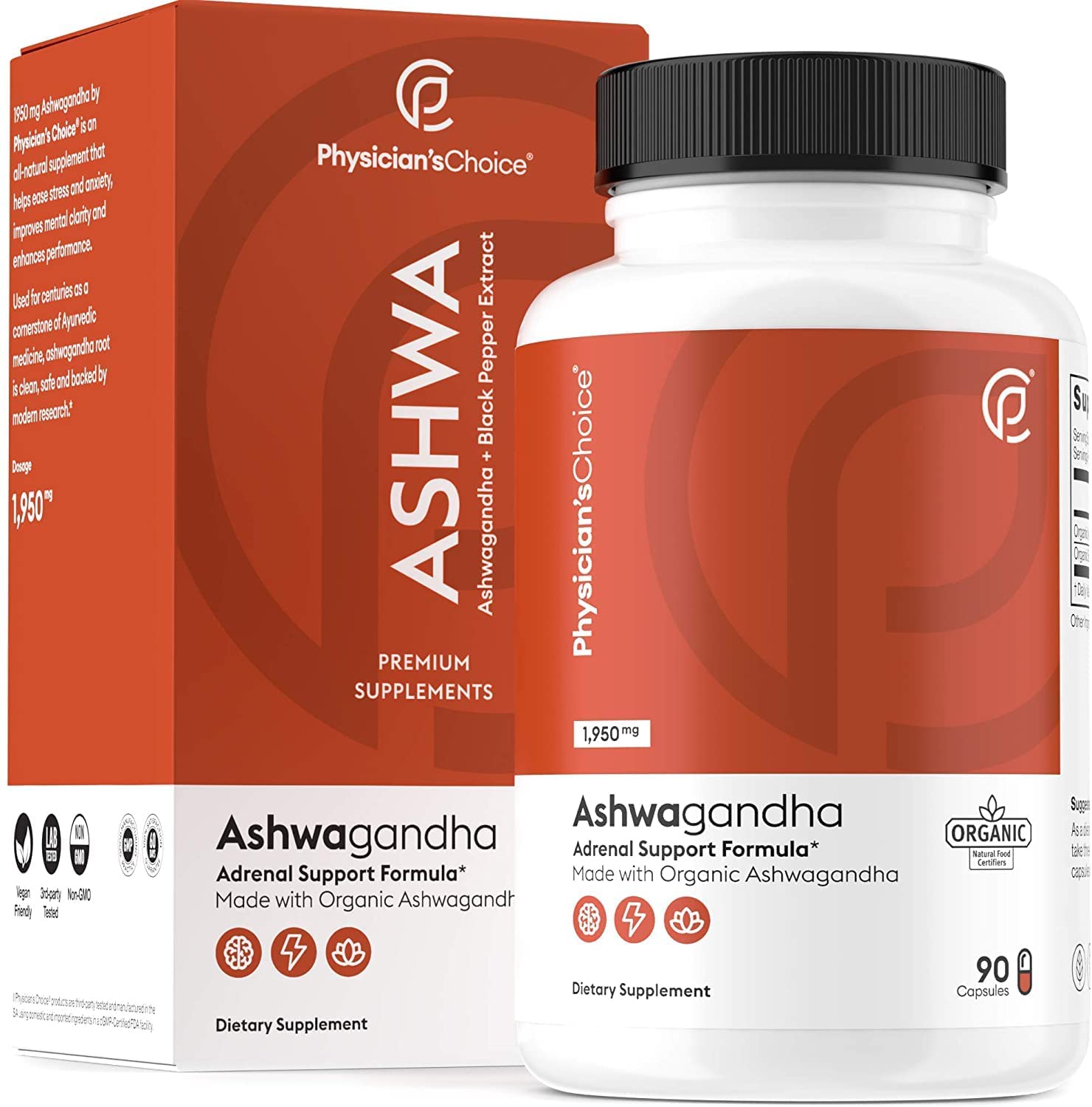 Ashwagandha 1950mg Organic