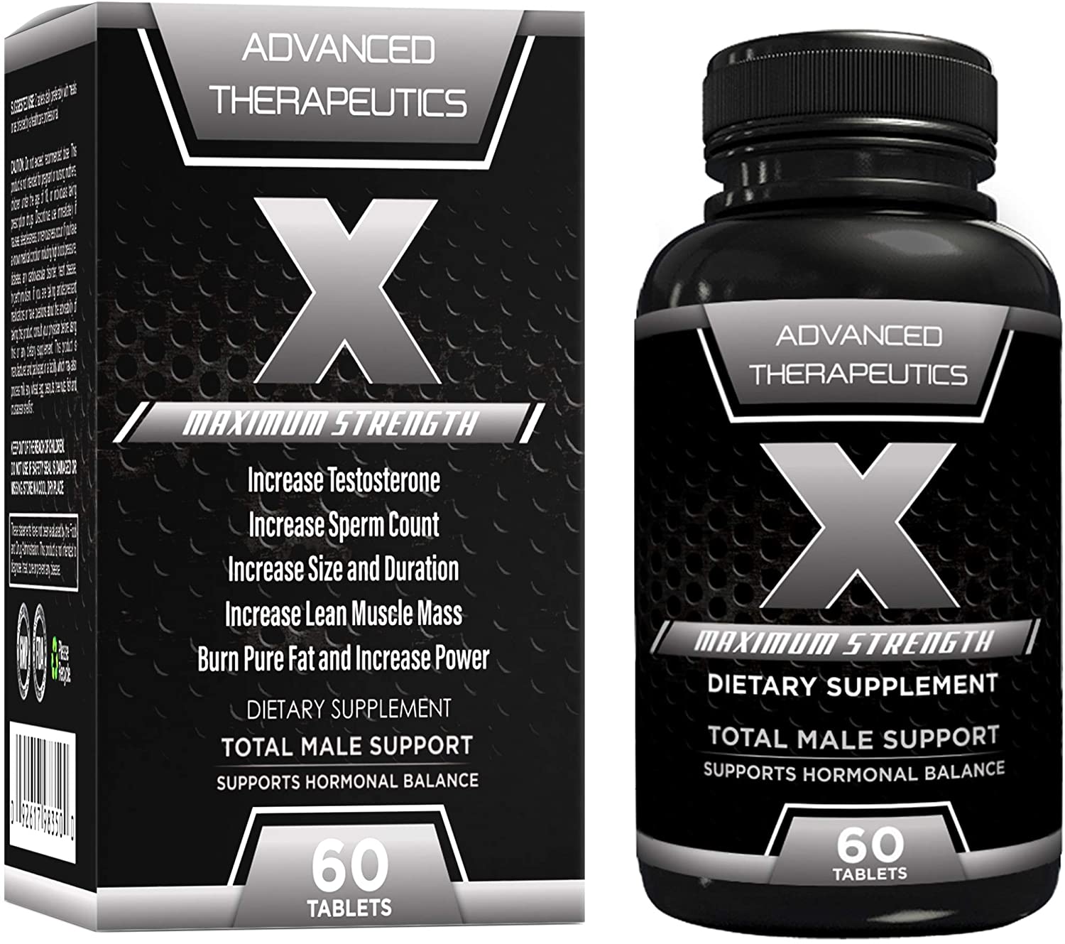 X Male Testosterone Booster for Men