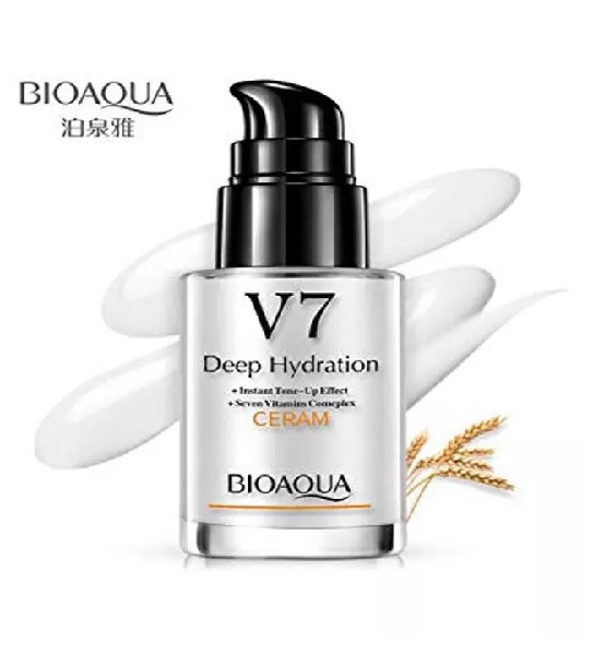 BIOAQUA V7 Toning Light Cream Instant Tone Up Effect 7 Vitamins Complex 30ml Price In Pakistan | Free Delivery 