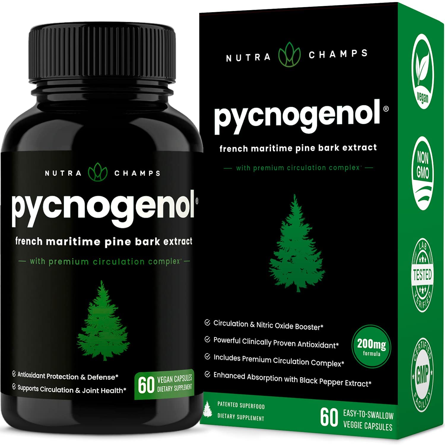 Pycnogenol Pine Bark - Premium Supplement