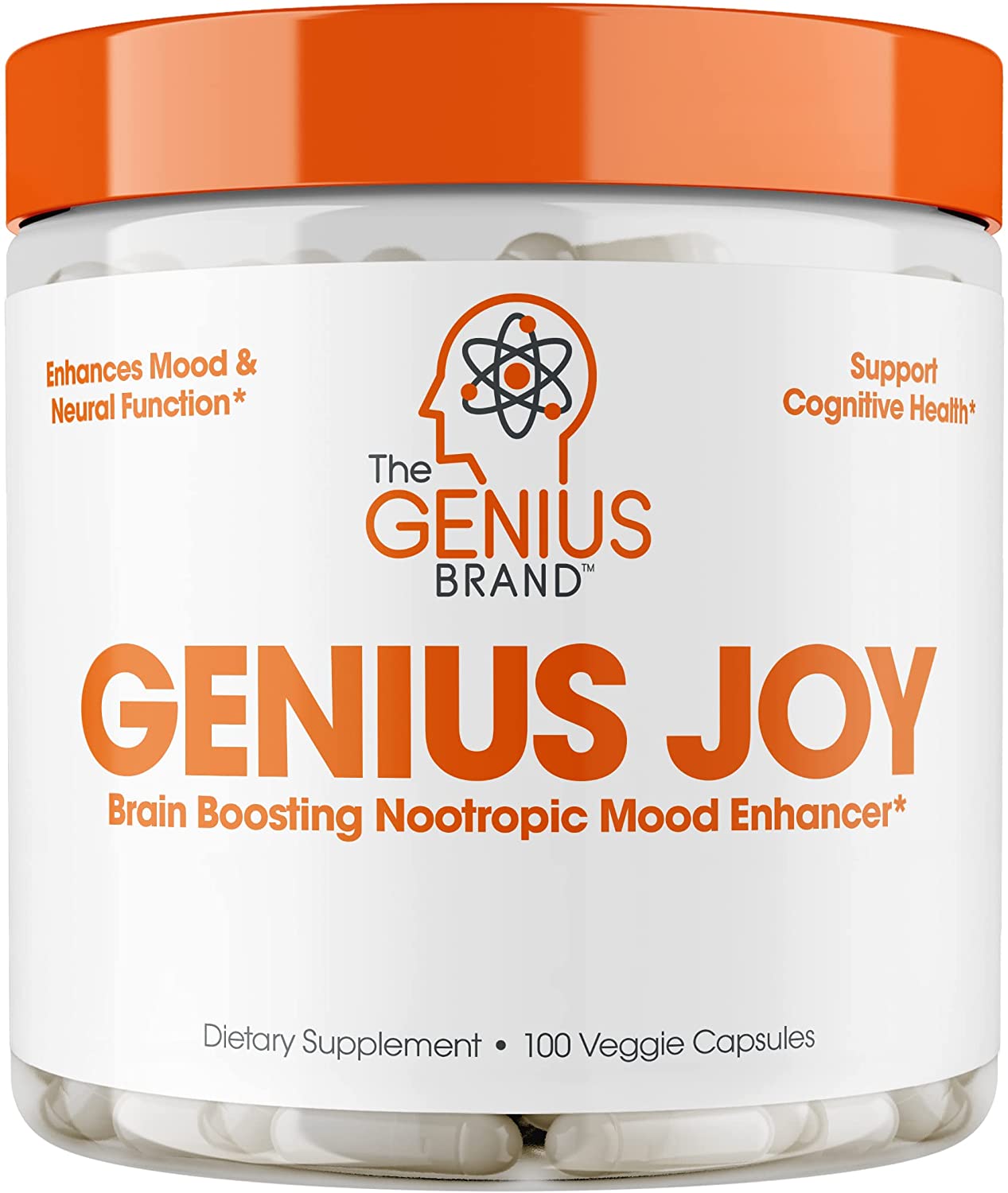 Genius Joy - Serotonin Mood Booster for Anxiety Relief