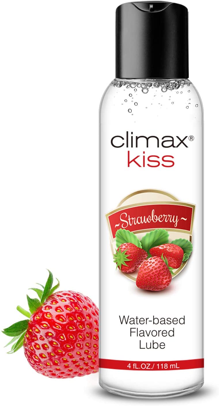 Climax Strawberry Flavored Water Based Lube