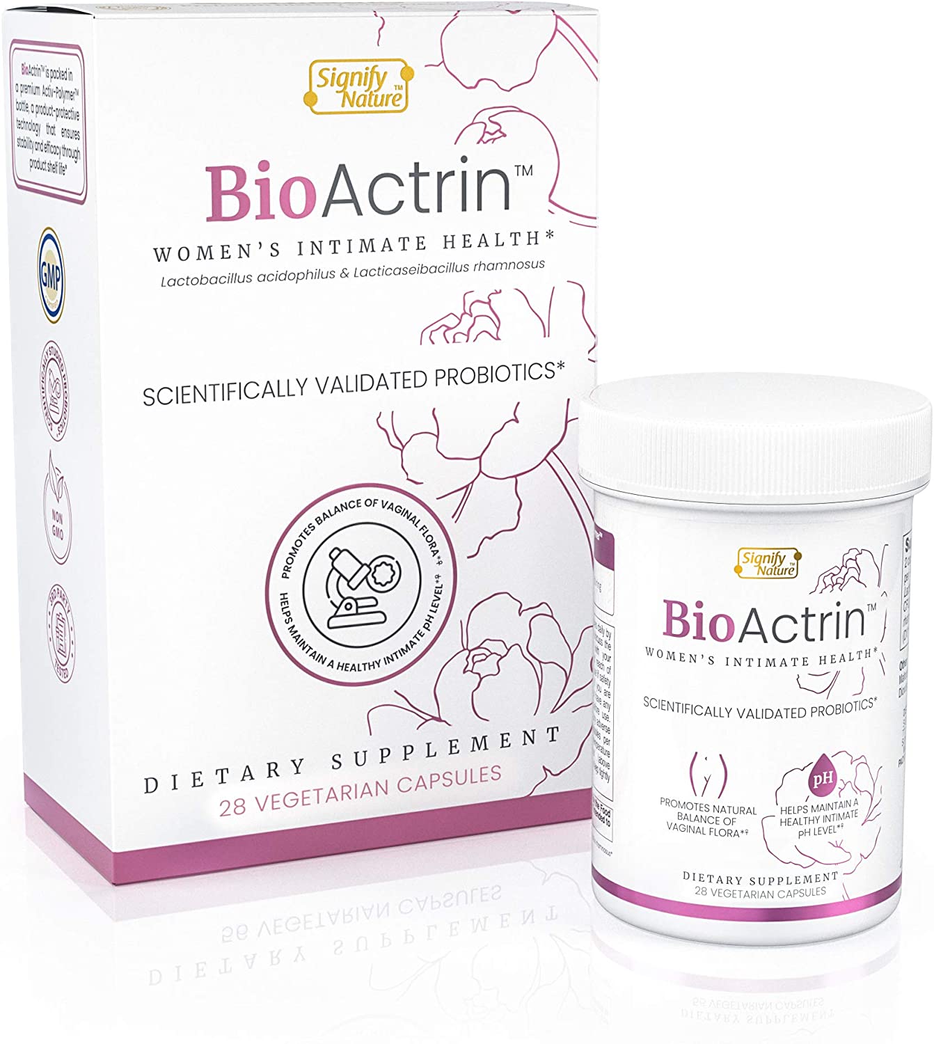 Bioactrin Yeast Infection Treatment for Women Pills