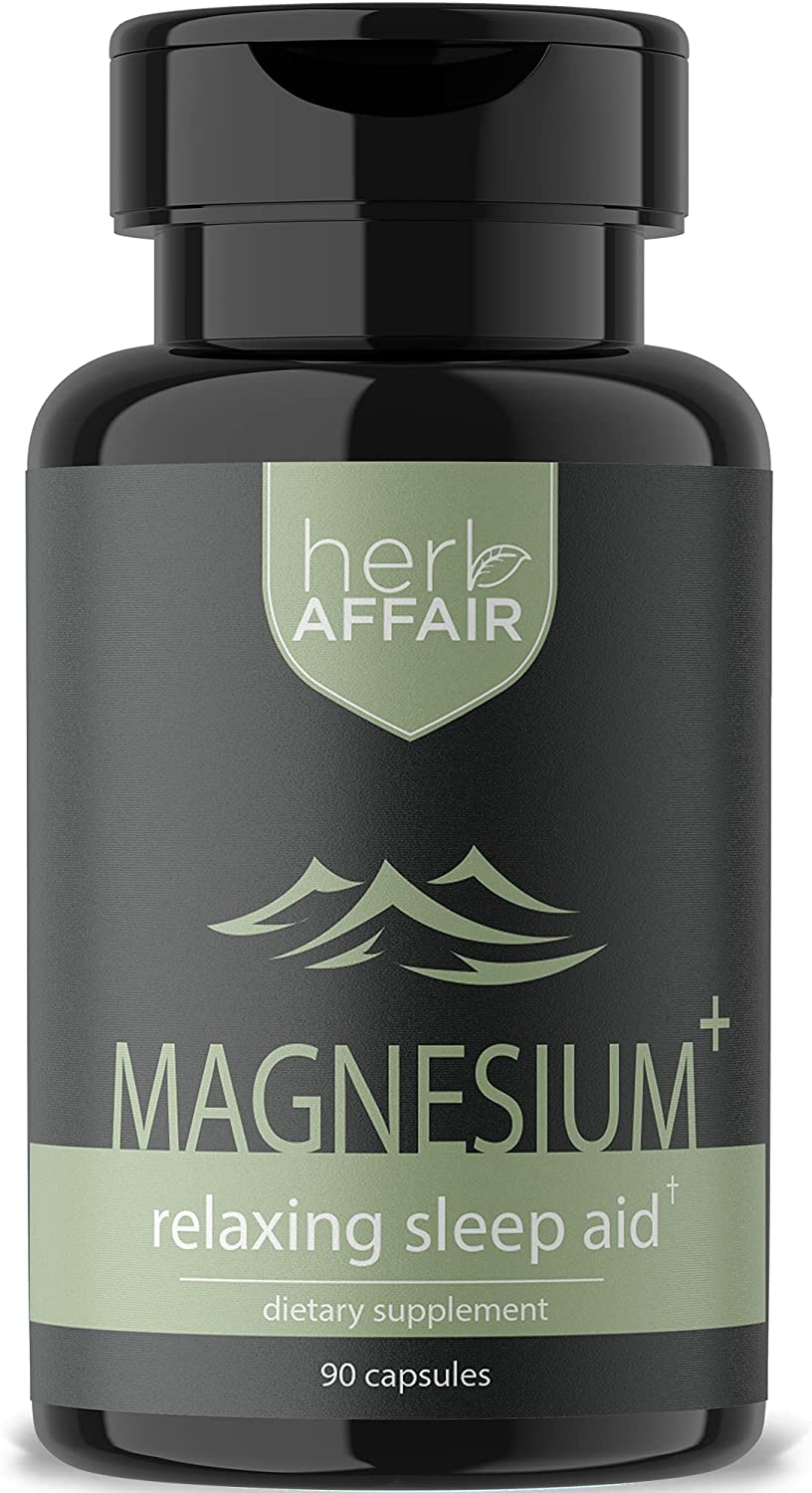 Premium Magnesium Complex Supplement – Chelated Forms for Max Absorption - Magnesium Glycinate, Malate