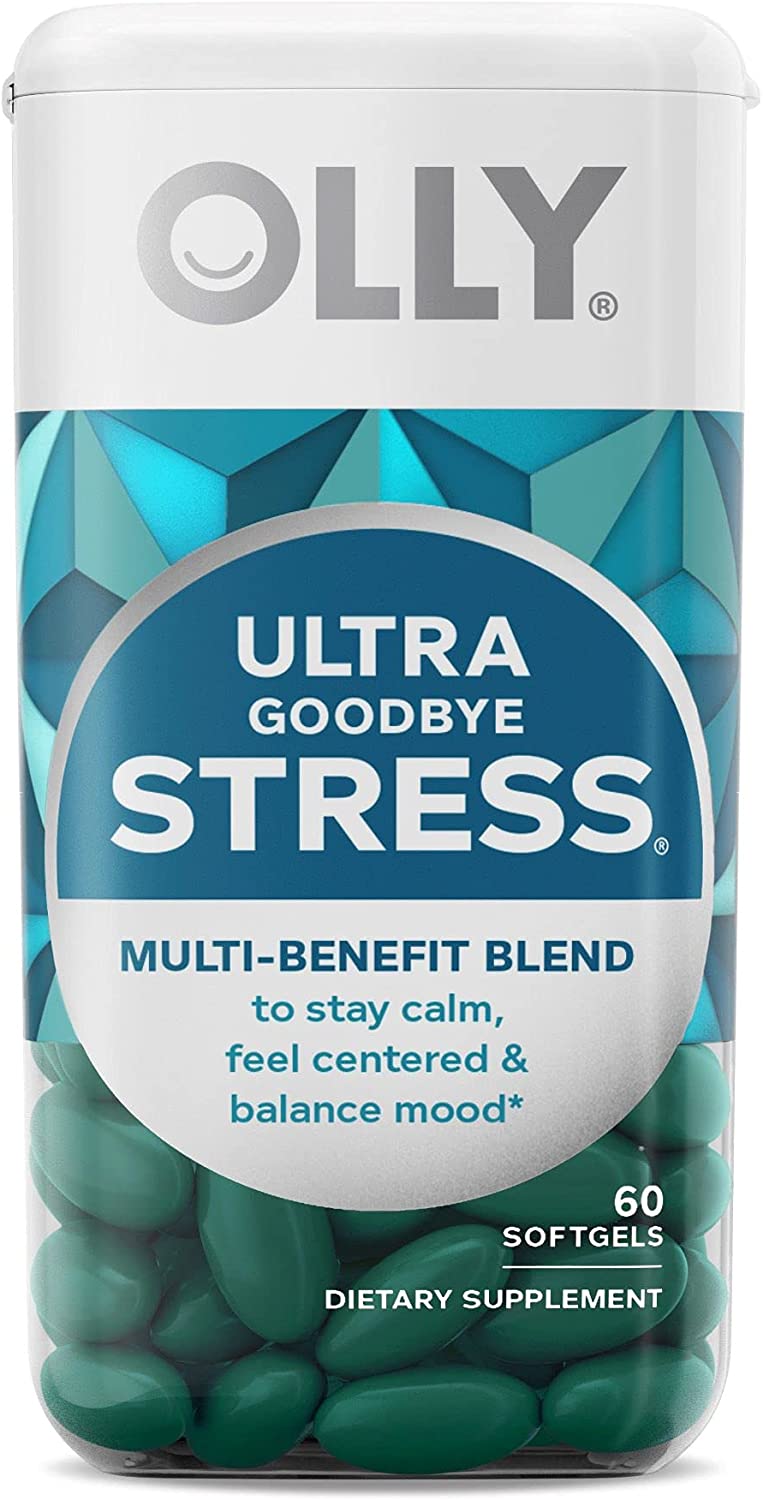 OLLY Ultra Strength Goodbye Stress Softgels...