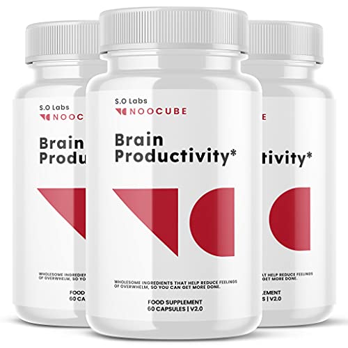 Noocube Brain Productivity Capsules Food Supplement