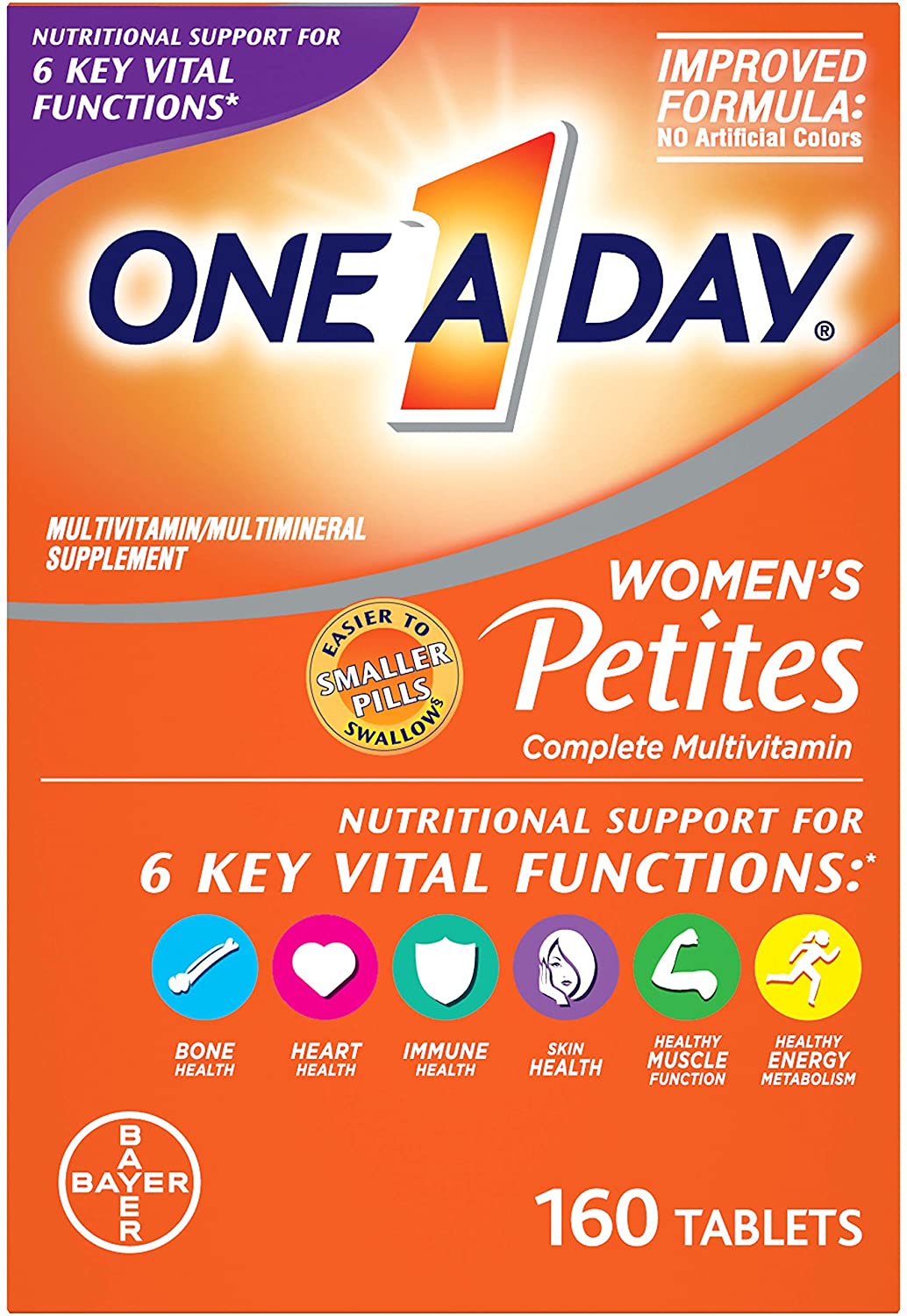 One A Day Women’s Petites Multivitamin,,