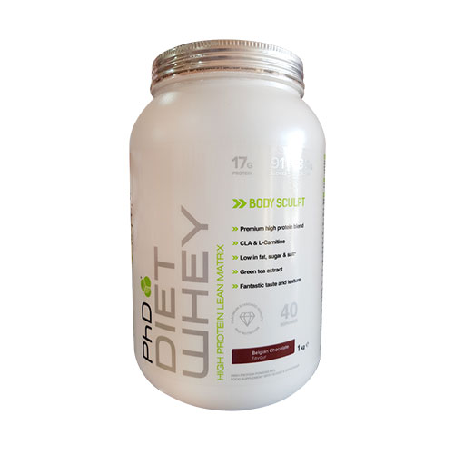 PhD Diet Whey Protein Body Sculpt Belgian Chocolate