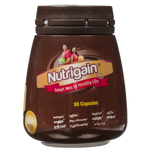 Ayurwin Nutrigain Plus Capsules 60 Count