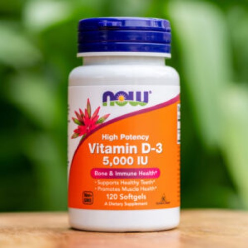 NOW Foods Vitamin D-3 High Potency softgels