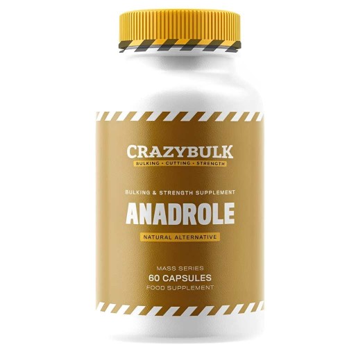 Crazy Bulk Anadrole – Natural Bulking & Strength Supplement, 60 Capsules