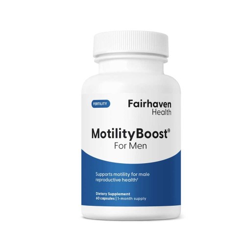 Fertility Fairhaven Health Motility Boost for Men® – Supports Male Reproductive Health, 60 Capsules (1-Month Supply)