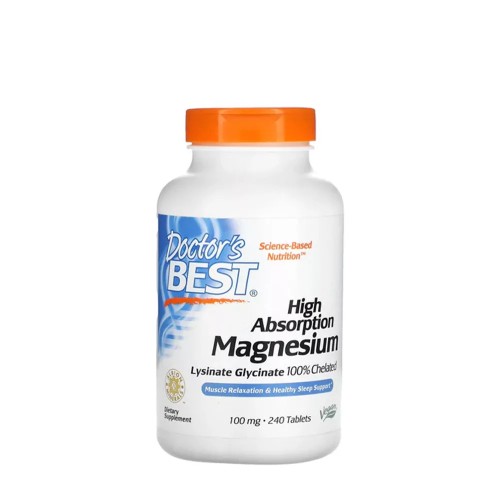 Doctor's Best High Absorption Magnesium Tablets