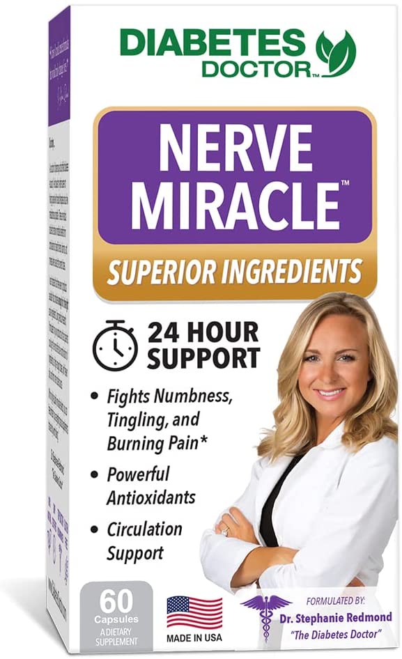 Diabetes Doctor Nerve Miracle - Support Healthy Nerves, Legs & Feet