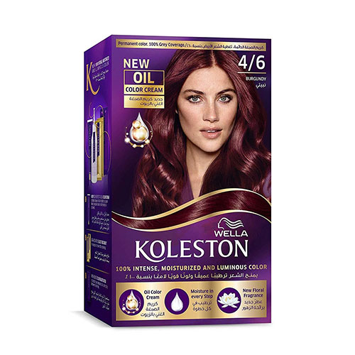 Wella Koleston Kit 4/6 BURGUNDY MENAP