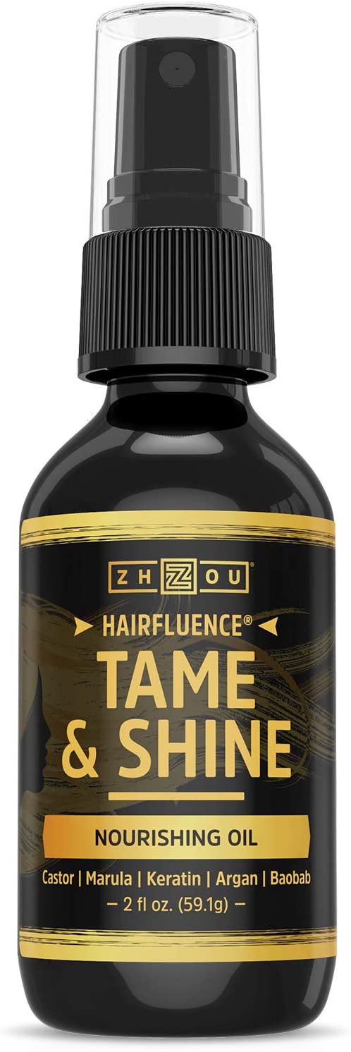 Zhou Hairfluence Tame & Shine Hair Oil for Frizz-Free Healthy Shine