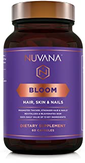 Bloom for Healthy Hair, Skin & Nails | Biotin, Hyaluronic Acid, MSM