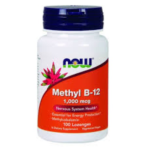 NOW Foods Methyl B-12 100 Lozenges