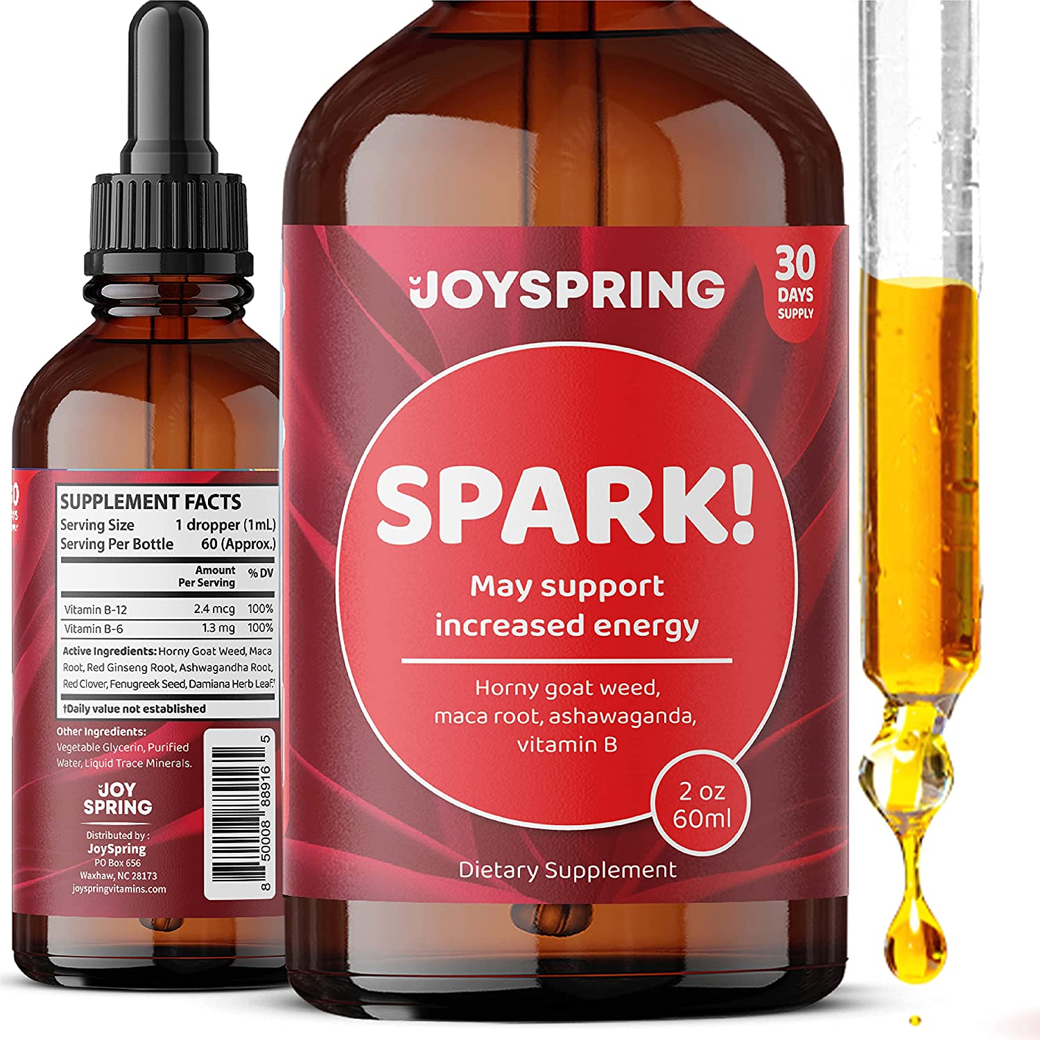 Spark! Maca Root & Horny Goat Weed for Women--