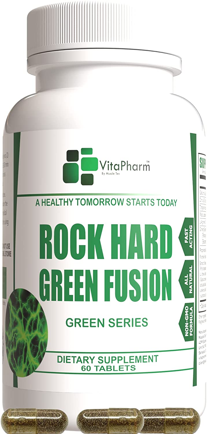 Rock Hard Green Fusion Pills