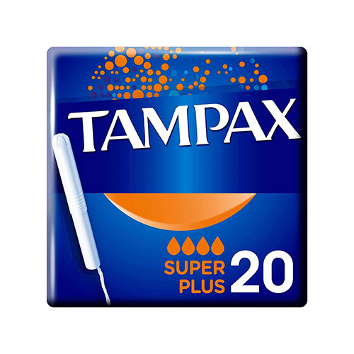 Tampax Super Plus Applicator 20 Tampons