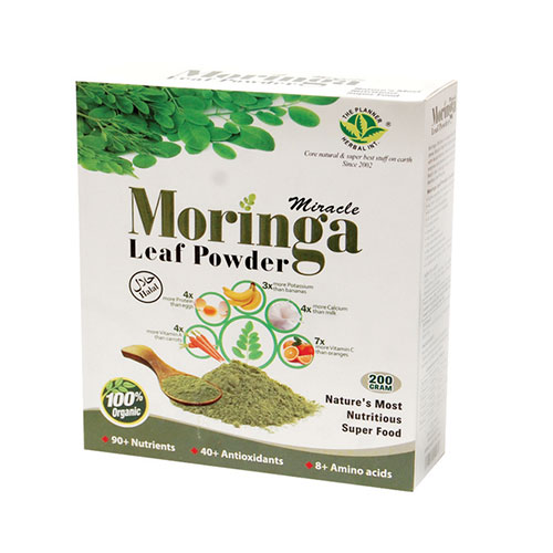 The Planner Herbal Moringa Green Tea 50g